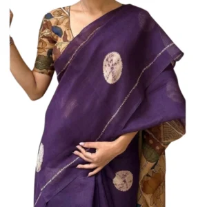 PID-62443-Generic-Women-s-Linen-Printed-Saree-With-Unstitched-Blouse-5-5-Mtr-Purple-1-1000x1000-1.webp