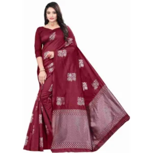 PID-63579-Women-s-Soft-Lichi-Silk-Printed-Saree-With-Unstitched-Blouse-5-5-Mtr-Maroon-1-1000x1000-1.webp