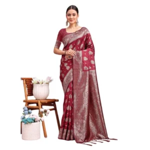 PID-65258-Women-s-Banarasi-Silk-Printed-Saree-With-Unstitched-Blouse-5-5-Mtr-Maroon-1-1000x1000-1.webp