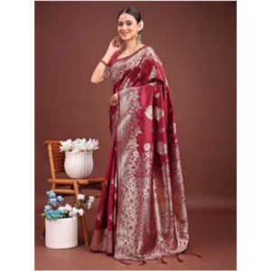 PID-65264-Women-s-Banarasi-Silk-Printed-Saree-With-Unstitched-Blouse-5-5-Mtr-Maroon-4-1000x1000-1.webp