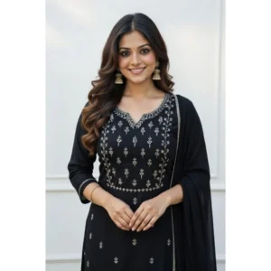 PID-65961-Women-s-Georgette-Ethnic-Motif-V-Neck-Three-Quarter-Sleeve-Kurti-With-Pant-Dupatta-Set-B-1000x1000-1.webp