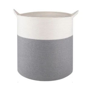 PID-66352-Cotton-Pack-Of-1-12x14-Inch-1-Pcs-Storage-Basket-For-Clothes-With-Out-Lid-Gray-White-1-1000x1000-1.webp