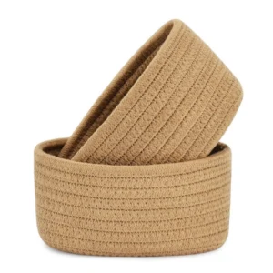 PID-66364-Cotton-Pack-Of-1-8x3-Inch-Round-2-Set-Bedside-Organizer-With-Out-Lid-Beige-1-1000x1000-1.webp
