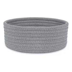 PID-66373-Cotton-Pack-Of-1-8x3-Inch-Round-1-Pcs-Bedside-Organizer-With-Out-Lid-Gray-1-1000x1000-1.webp