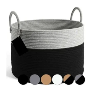 PID-66428-Cotton-Pack-Of-1-14x12-Inch-Laundry-Storage-Basket-For-Clothes-Grey-1-1000x1000-1.webp