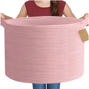 PID-66453-Cotton-Pack-Of-1-14x12-Inch-Storage-Basket-For-Clothes-With-Out-Lid-Pink-1-1000x1000-1.webp