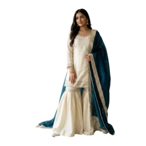 PID-66486-Women-s-Silk-Embroidered-3-4th-Sleeve-Round-Kurti-With-Palazzo-and-Dupatta-Set-Cream-5-1000x1000-1.webp