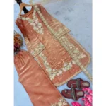 PID-66495-Women-s-Silk-Embroidered-3-4th-Sleeve-Round-Kurti-With-Palazzo-and-Dupatta-Set-Orange-2-1000x1000-1.webp