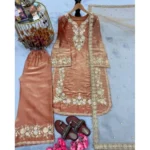 PID-66495-Women-s-Silk-Embroidered-3-4th-Sleeve-Round-Kurti-With-Palazzo-and-Dupatta-Set-Orange-4-1000x1000-1.webp