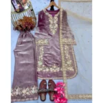PID-66496-Women-s-Silk-Embroidered-3-4th-Sleeve-Round-Kurti-With-Palazzo-and-Dupatta-Set-Lavender-1000x1000-5.webp