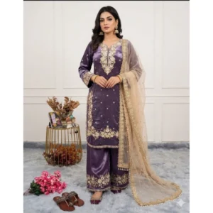 PID-66498-Women-s-Silk-Embroidered-3-4th-Sleeve-Round-Kurti-With-Palazzo-and-Dupatta-Set-Purple-1-1000x1000-1.webp