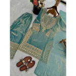 PID-66500-Women-s-Silk-Embroidered-3-4th-Sleeve-Round-Kurti-With-Sarara-and-Dupatta-Set-Sea-Green-1000x1000-4.webp