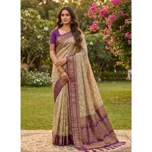 PID-67075-Women-s-Cotton-Printed-Saree-With-Unstitched-Blouse-5-5-Mtr-Chiku-With-Purple-1-1000x1000-1.webp