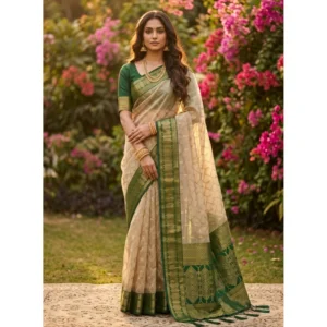 PID-67076-Women-s-Cotton-Printed-Saree-With-Unstitched-Blouse-5-5-Mtr-Chiku-With-Green-1-1000x1000-1.webp