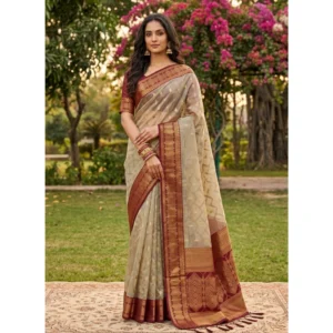 PID-67078-Women-s-Cotton-Printed-Saree-With-Unstitched-Blouse-5-5-Mtr-Chiku-With-Red-1-1000x1000-1.webp