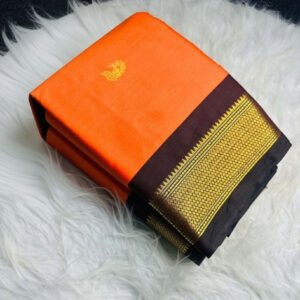 PID-68060-Women-s-Cotton-Silk-Striped-Saree-With-Unstitched-Blouse-5-5-Mtr-Orange-1.jpg
