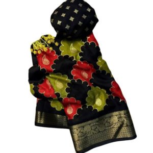 PID-68137-Women-s-Dola-Silk-Floral-Printed-Saree-With-Unstitched-Blouse-5-5-Mtr-Black-2.jpg