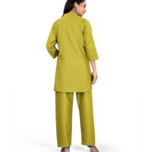 PID-68252-Women-s-Polycotton-Floral-Printed-Mandarin-Collar-3-4-Sleeve-Kurti-With-Pant-Set-Olive-G-1.jpg